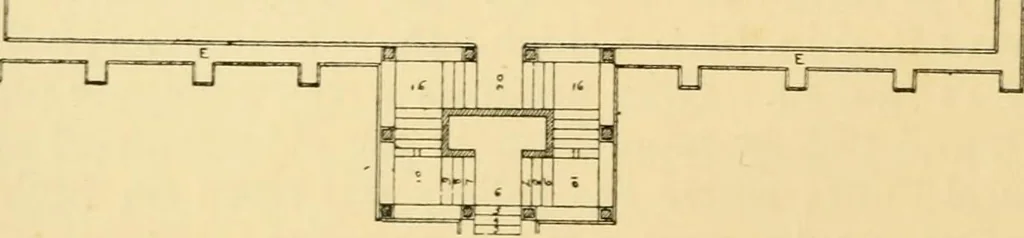 An illustration from A short history of renaissance architecture in England, 1500-1800, 1900, leaf 85