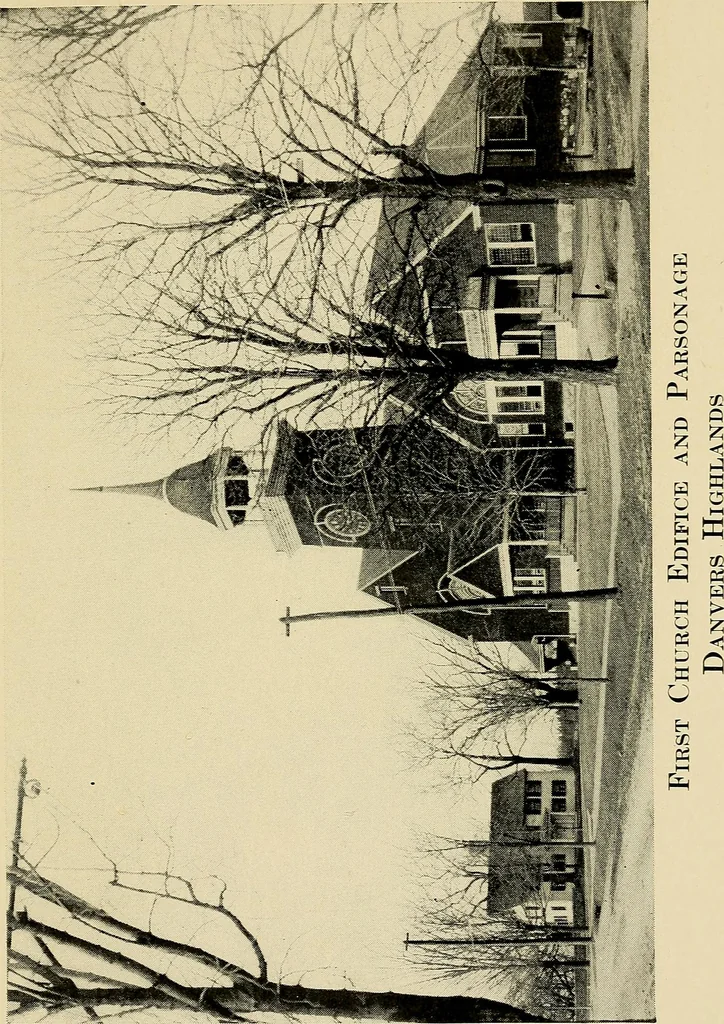 An illustration from A short history of the Salem village witchcraft trials : illustrated by a verbatim report of the trial of Mrs. Elizabeth Howe, 1911, leaf 24
