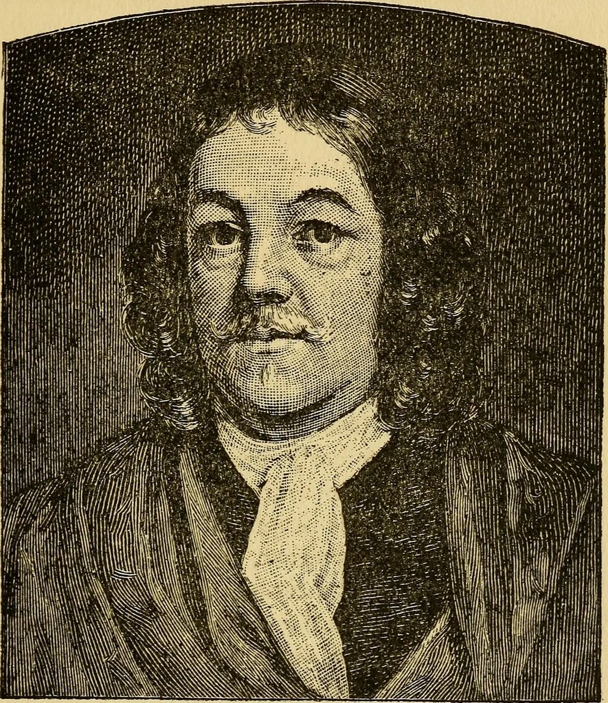 An illustration from A short history of the Salem village witchcraft trials : illustrated by a verbatim report of the trial of Mrs. Elizabeth Howe, 1911, leaf 28