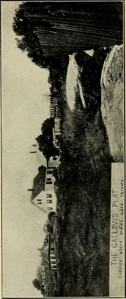 An illustration from A short history of the Salem village witchcraft trials : illustrated by a verbatim report of the trial of Mrs. Elizabeth Howe, 1911, leaf 39
