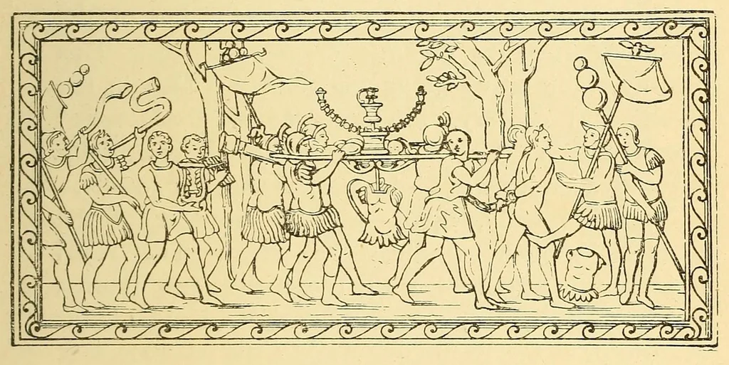 An illustration from A short history of tapestry. From the earliest times to the end of the 18th century, 1885, leaf 177