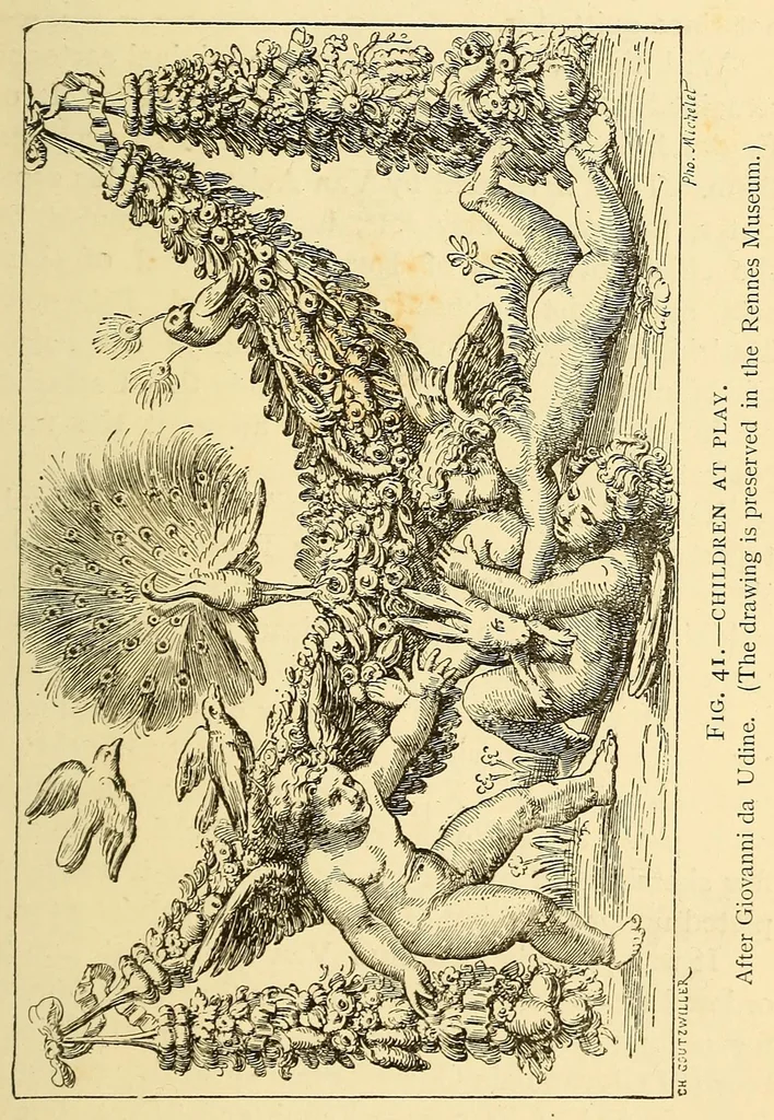 An illustration from A short history of tapestry. From the earliest times to the end of the 18th century, 1885, leaf 215
