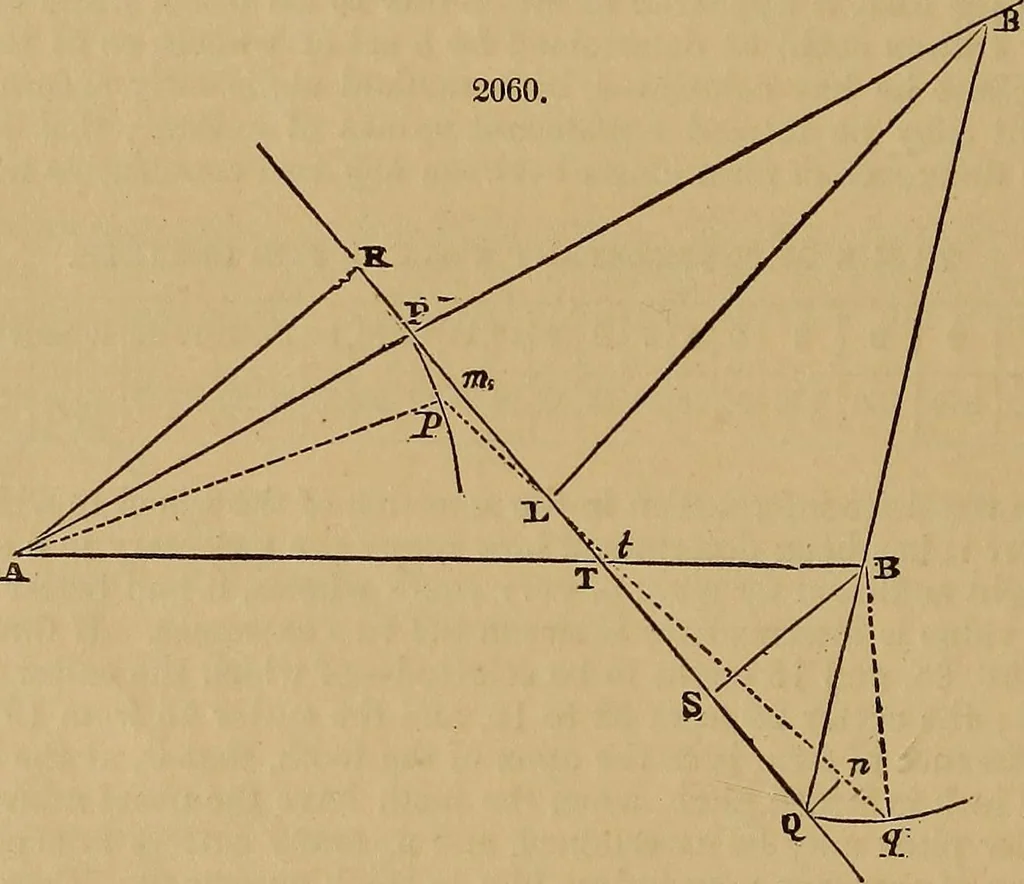 An illustration from A short treatise on the designing and construction of gearing and mill-work. Accompanied by an explanation of the construction and use of the odontograph of Prof. Willis .., 1873, leaf 53