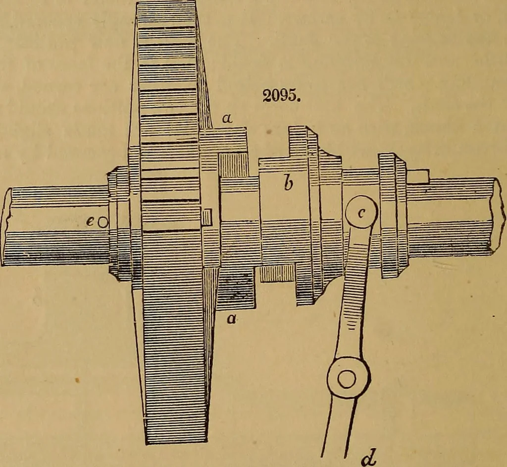 An illustration from A short treatise on the designing and construction of gearing and mill-work. Accompanied by an explanation of the construction and use of the odontograph of Prof. Willis .., 1873, leaf 79
