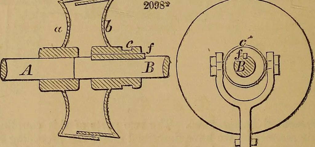 An illustration from A short treatise on the designing and construction of gearing and mill-work. Accompanied by an explanation of the construction and use of the odontograph of Prof. Willis .., 1873, leaf 81