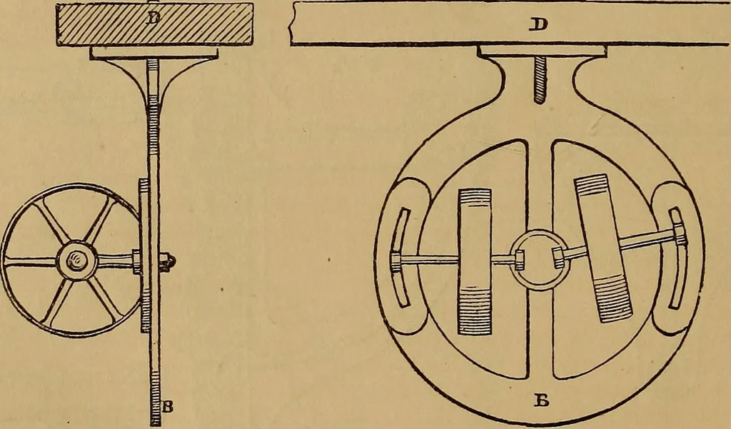 An illustration from A short treatise on the designing and construction of gearing and mill-work. Accompanied by an explanation of the construction and use of the odontograph of Prof. Willis .., 1873, leaf 85