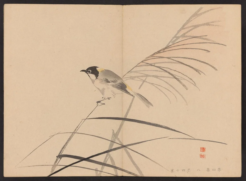 An illustration from Shūga hyakudai, 1898, leaf 10