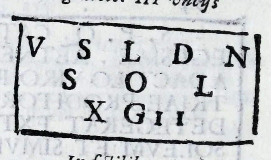 An illustration from Siciliae antiqvae tabvlae littorales latvs orientale Messana : in summo templo tutelae D. Mariae dicato prope sacrarium, iuxta secundum intercolumnium in lapide Granito-Siculo columella bicubitalis aquam lustralem sustinens, 1625, leaf 20