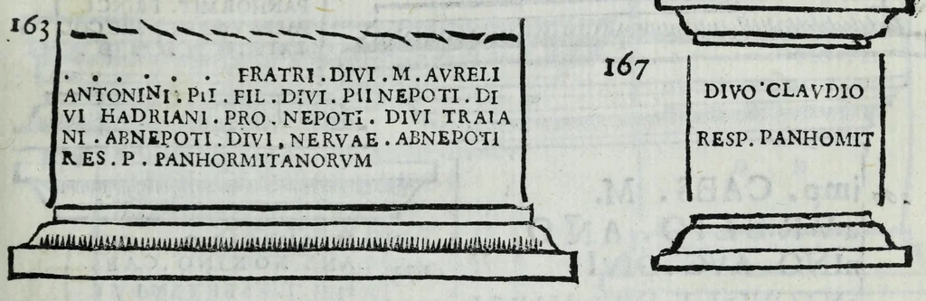 An illustration from Siciliae, obiacentium insular[um], et Bruttiorum antiquae tabulae, cvm animaduersionib[us] Georgii Gualtheri, 1624, leaf 35