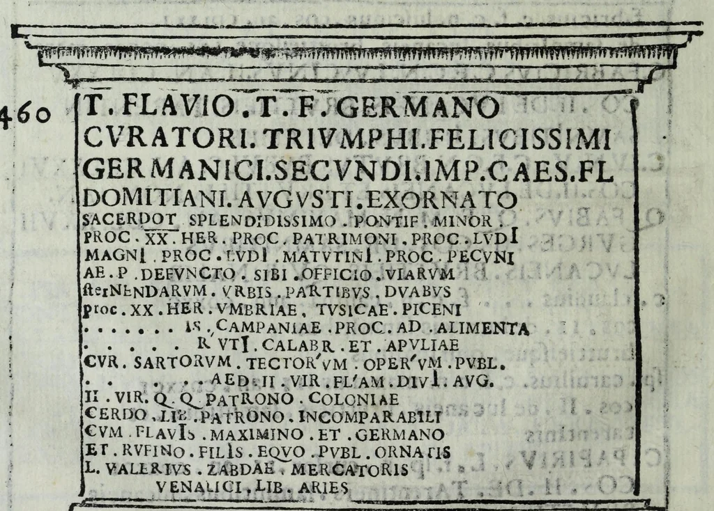 An illustration from Siciliae, obiacentium insular[um], et Bruttiorum antiquae tabulae, cvm animaduersionib[us] Georgii Gualtheri, 1624, leaf 84