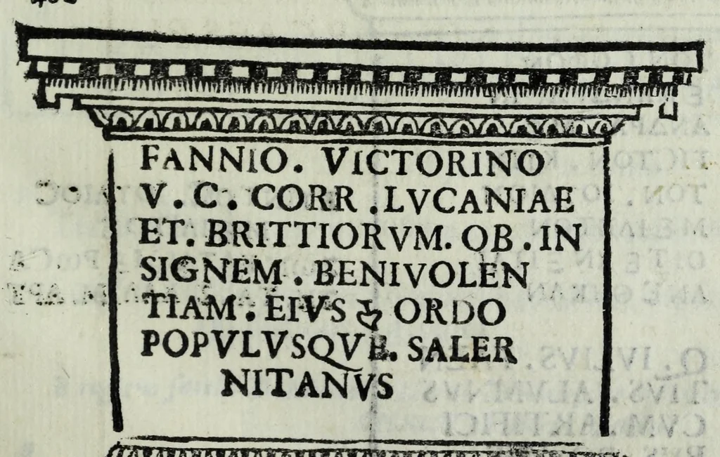 An illustration from Siciliae, obiacentium insular[um], et Bruttiorum antiquae tabulae, cvm animaduersionib[us] Georgii Gualtheri, 1624, leaf 85
