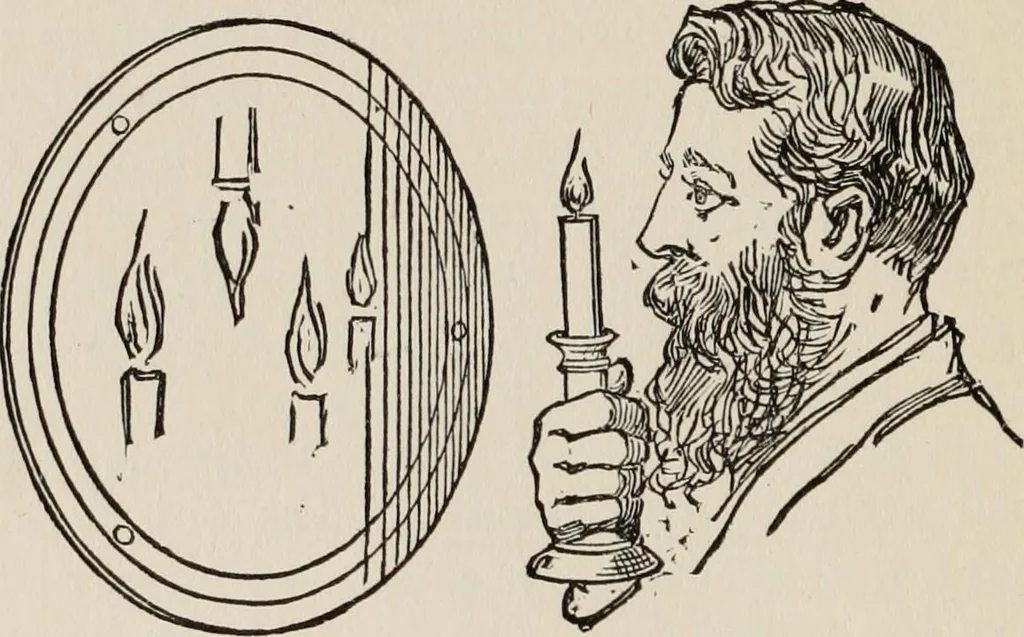 An illustration from Side-lights on astronomy and kindred fields of popular science; essays and addresses, 1906, leaf 105