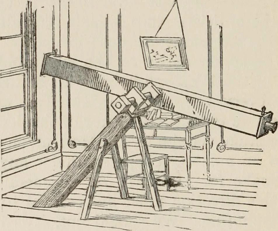 An illustration from Side-lights on astronomy and kindred fields of popular science; essays and addresses, 1906, leaf 107