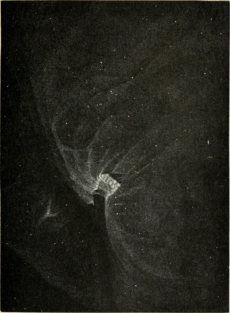 An illustration from Side-lights on astronomy and kindred fields of popular science; essays and addresses, 1906, leaf 128
