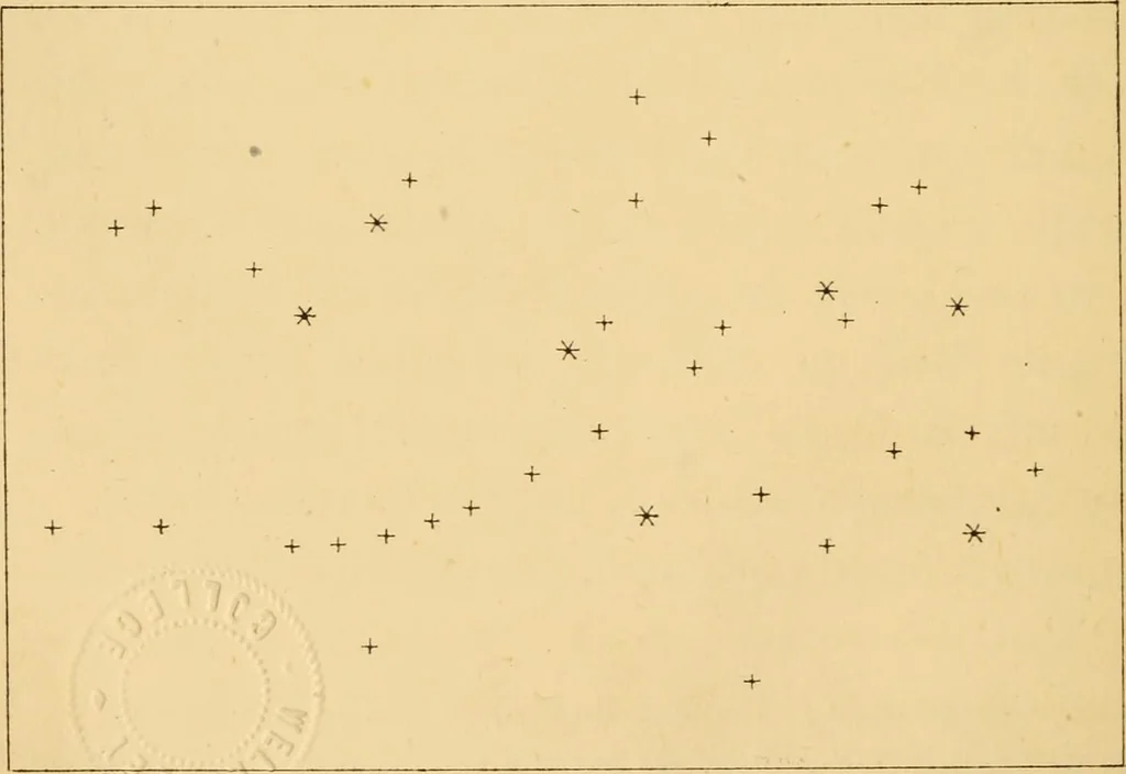An illustration from The sidereal messenger of Galileo Galilei : and a part of the preface to Kepler's Dioptrics containing the original account of Galileo's astronomical discoveries, 1880, leaf 65