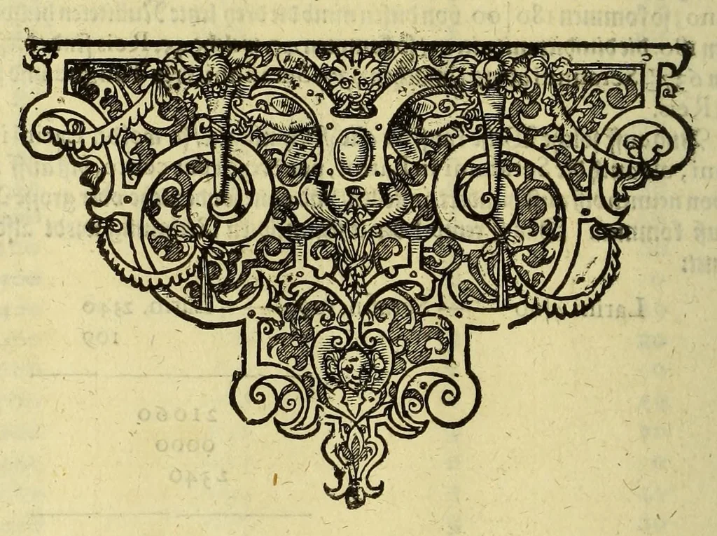 An illustration from Siebenter Theil der Orientalischen Indien, darinnen zwo vnterschiedliche Schiffarten begrieffen. Erstlich eine Dreyjährige Reyse Georgii von Spielbergen Admirals vber drey Schiffe, welche An. 1601. auss Seeland nach den Orientalischen Indien abgefahren, vnd nach viel widerwertigkeiten An. 1604. wider in Seelande ankom[m]en, : darinnen seine gantze, vnd was im für Abentheuer auff derselben begegnet, wie dann auch die mächtige Königreich Matecalo vnnd Candy, sampt ihren prächtigen Königen, Sitten, vnd Ceremonien, verzeichnet vnd beschrieben. Zum andern ein Neunjärige Reyse eines Venetianischen Jubilirers, Casparus Balby genannt, sampt allem, was ime auff derselben von 1579. biss in 1588. begegnet vnd widerfahren, neben Anweisung aller Zöllen, Gewichten, Massen vnd Müntzen deren man sich von Alleppo auss biss ins Königreich Pegu zu Gebrauchen, wie dann auss dess Handels vnd Wandels Lebens Sitten, Ceremonien vnd Gebräuchen der Völcker vnd Eynwohner dess mächtigen Königreichs Pegu., 1605, leaf 200