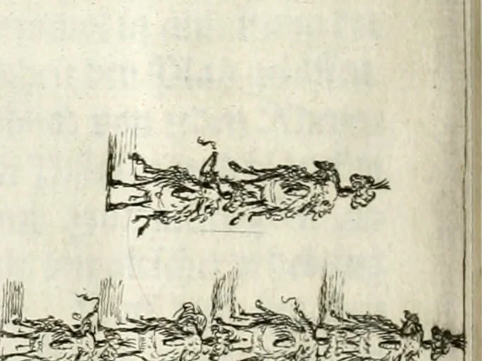 An illustration from Sieg-Streit dess Lufft vnd Wassers : Freuden-Fest zu Pferd zu dem glorwürdigisten Beyläger beeder kayserlichen Majestäten Leopoldi dess Ersten, römischen Kaysers ... vnd Margarita, gebohrner königlichen Infantin auss Hispanien : dargestellet in dero kayserlichen Residenz Statt Wienn, 1667, leaf 39