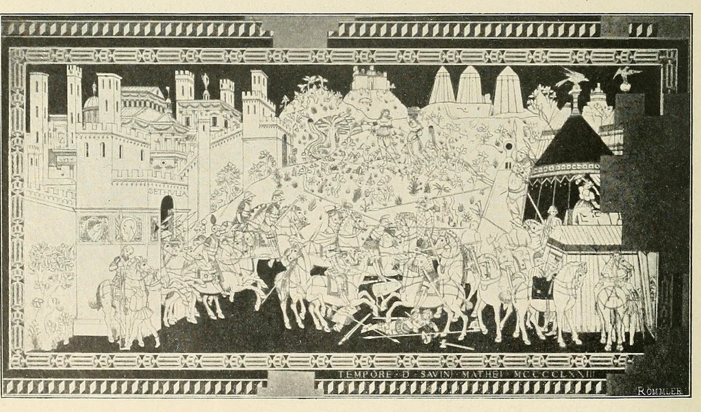 An illustration from Siena, 1901, leaf 176