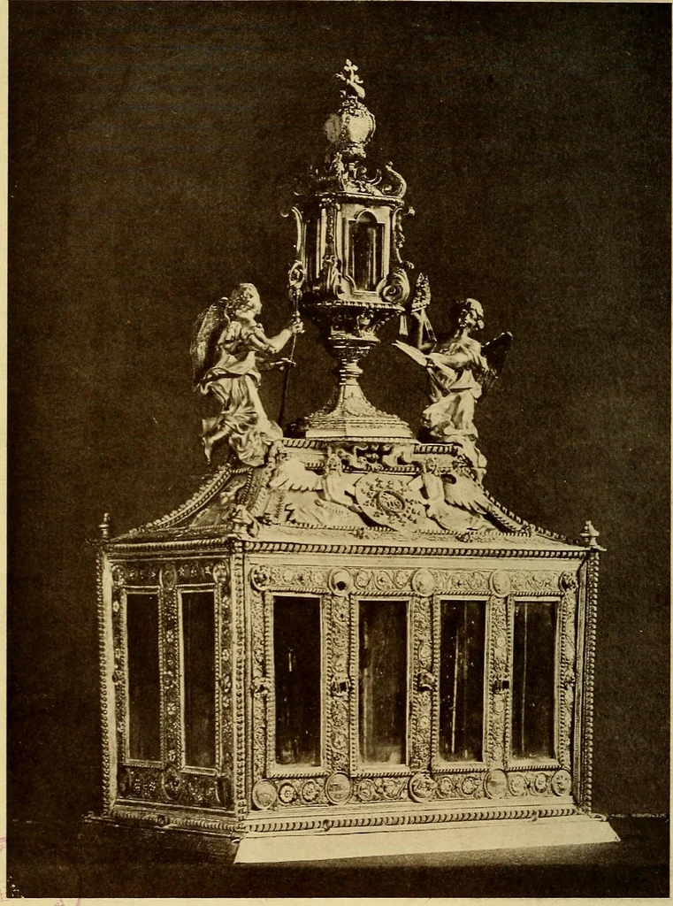 An illustration from Siena and her artists, 1907, leaf 109