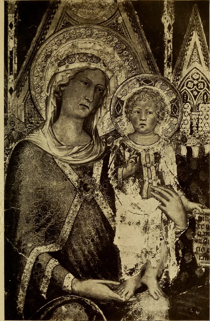 An illustration from Siena and her artists, 1907, leaf 152