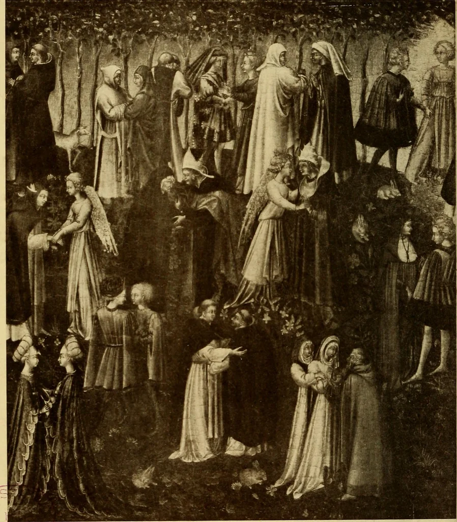 An illustration from Siena and her artists, 1907, leaf 201