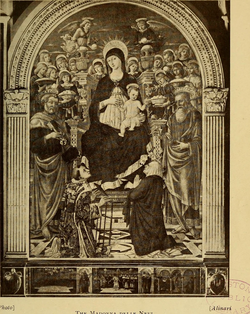 An illustration from Siena and her artists, 1907, leaf 220