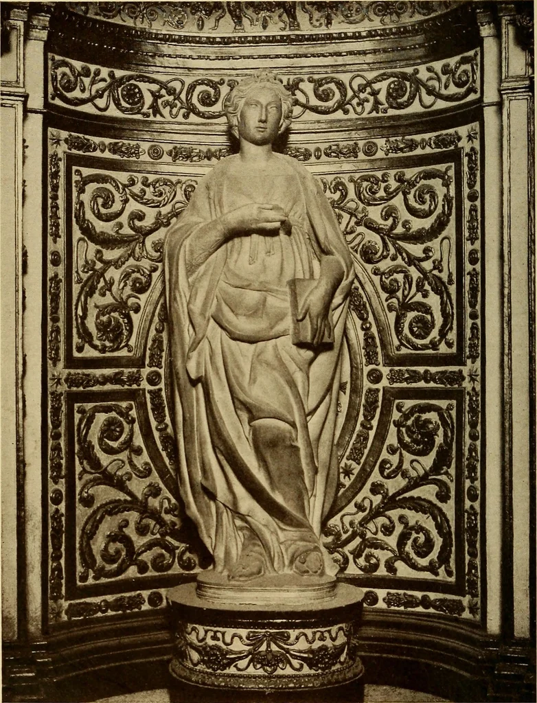 An illustration from Siena and her artists, 1907, leaf 45