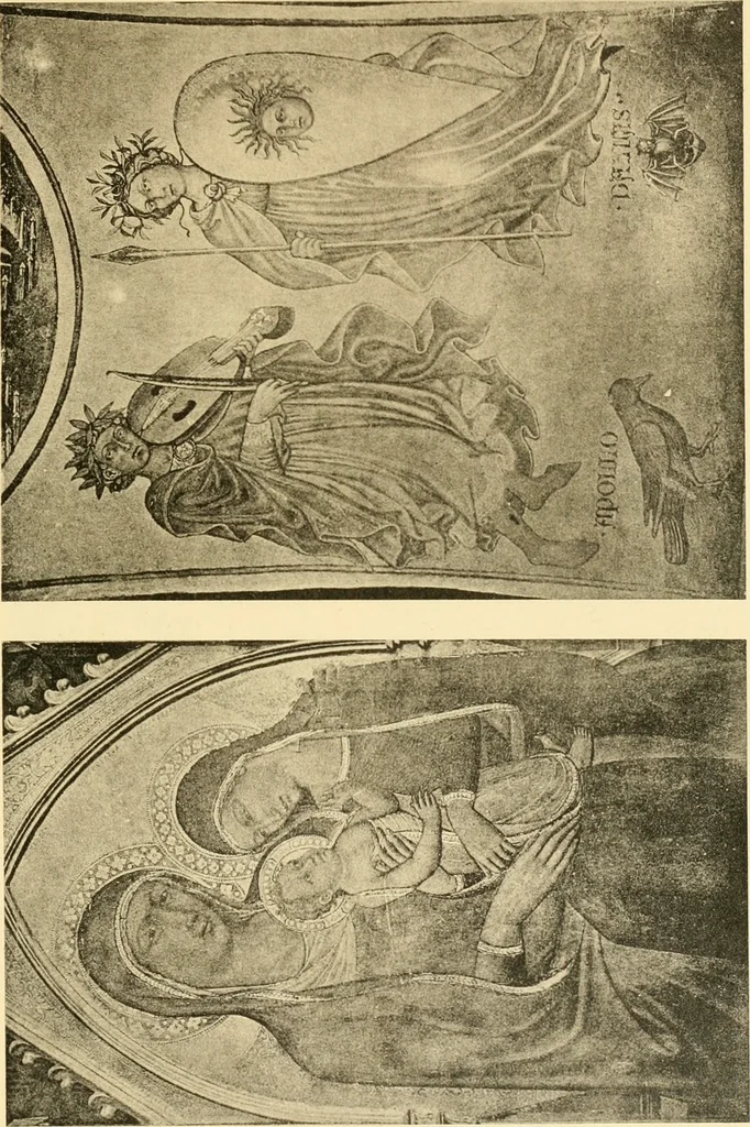 An illustration from Sienesische Meister des Trecento in der Gemäldegalerie zu Siena, 1907, leaf 104