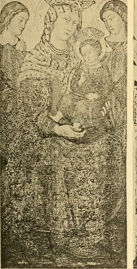 An illustration from Sienesische Meister des Trecento in der Gemäldegalerie zu Siena, 1907, leaf 108