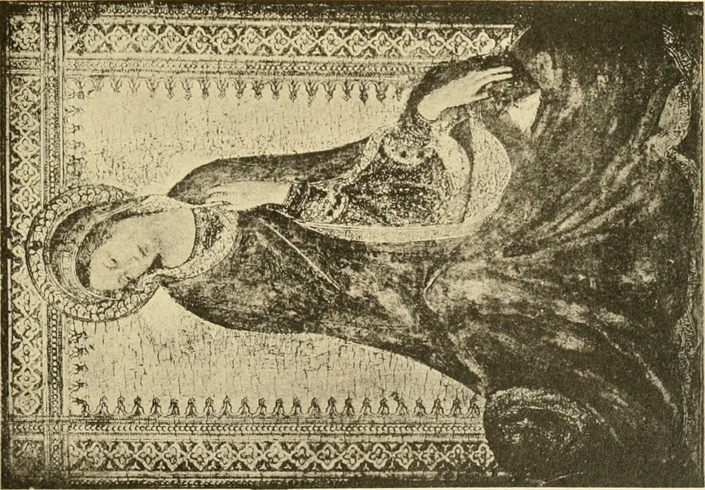 An illustration from Sienesische Meister des Trecento in der Gemäldegalerie zu Siena, 1907, leaf 82