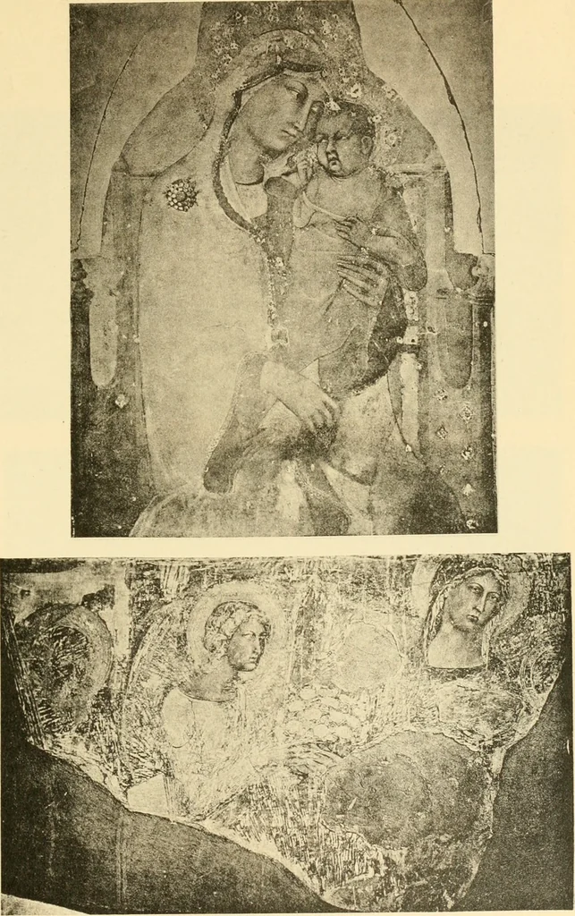 An illustration from Sienesische Meister des Trecento in der Gemäldegalerie zu Siena, 1907, leaf 88
