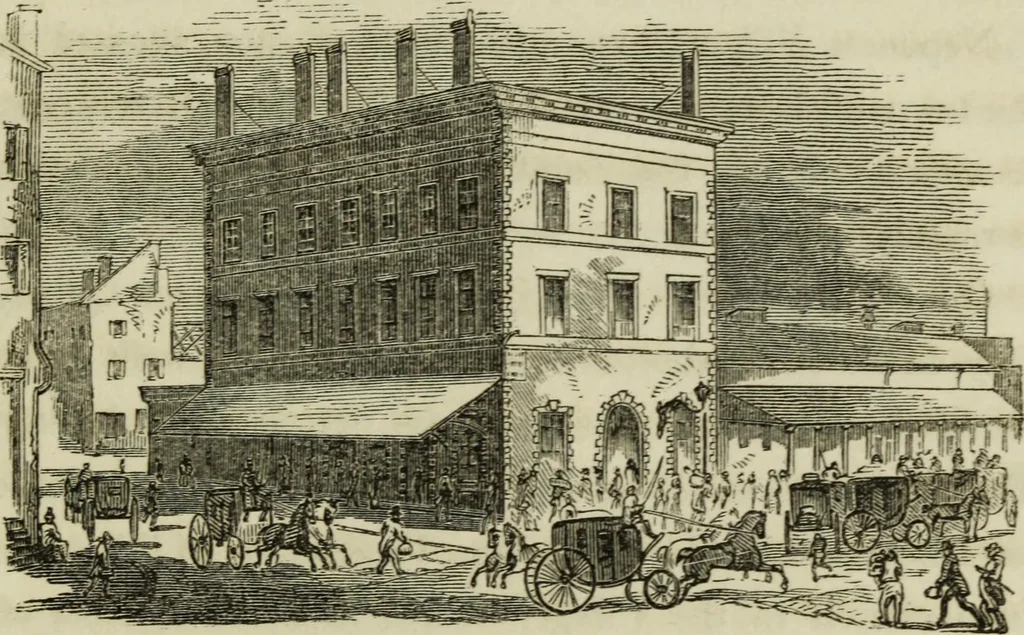 An illustration from Sights in Boston and suburbs, or, Guide to the stranger, 1856, leaf 110