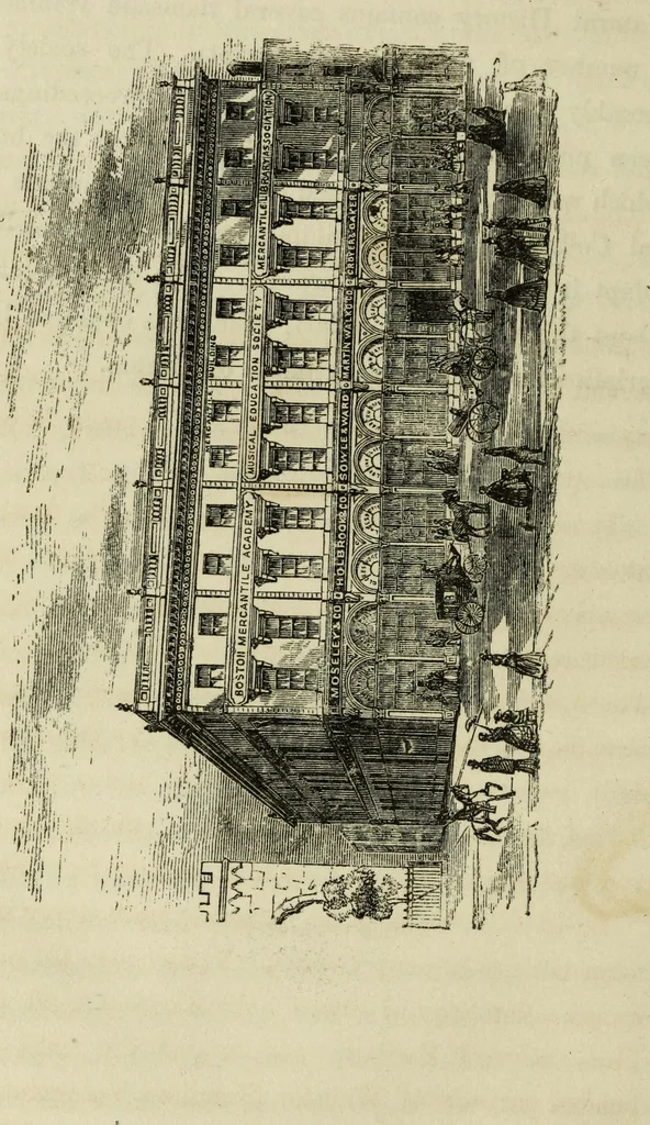 An illustration from Sights in Boston and suburbs, or, Guide to the stranger, 1856, leaf 125