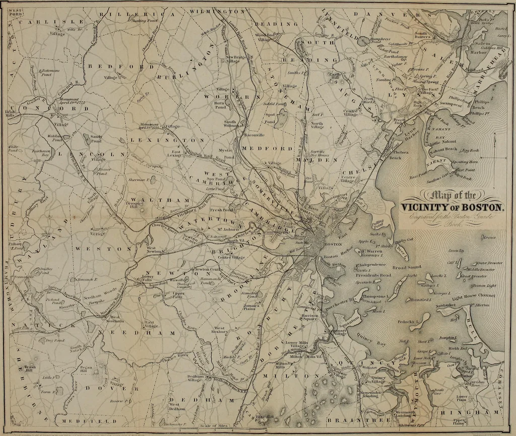 An illustration from Sights in Boston and suburbs, or, Guide to the stranger, 1856, leaf 150