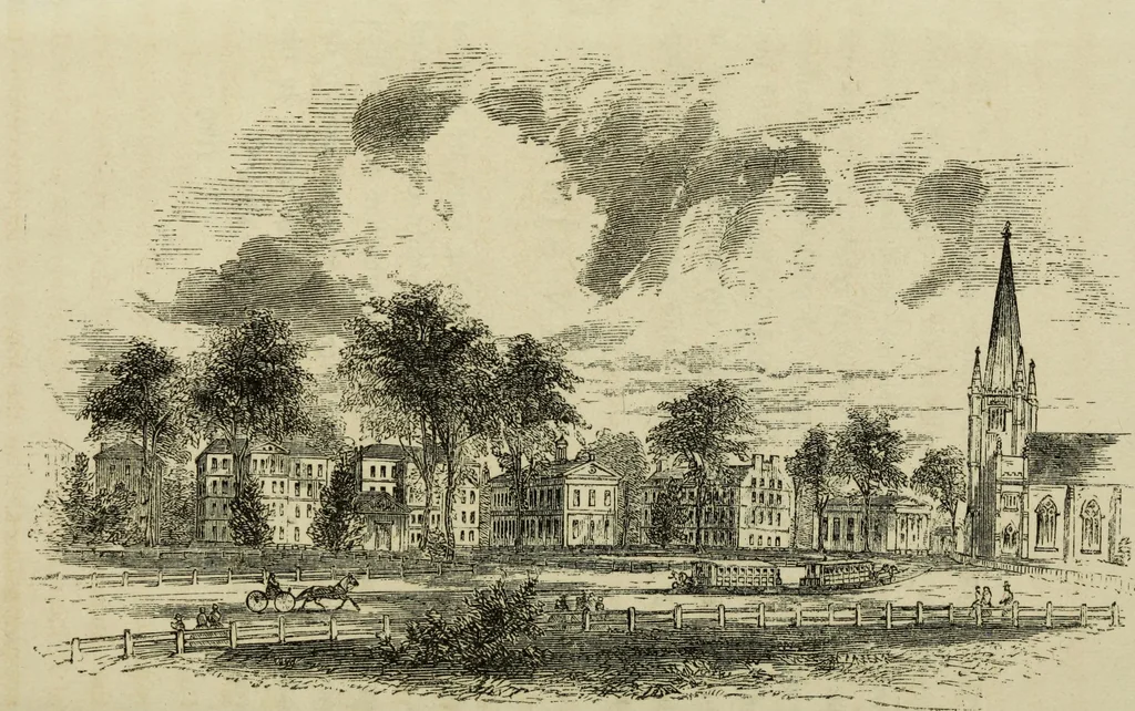 An illustration from Sights in Boston and suburbs, or, Guide to the stranger, 1856, leaf 153