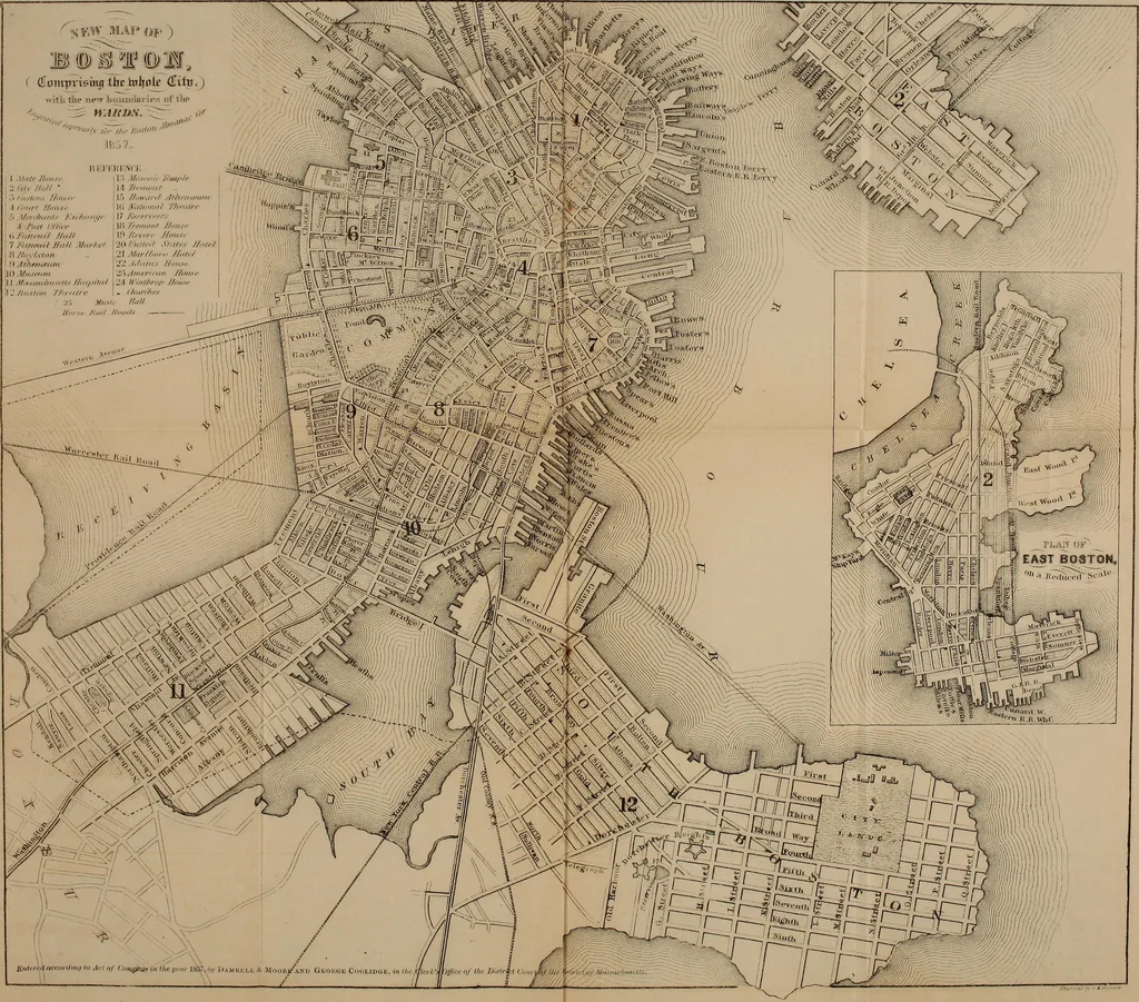 An illustration from Sights in Boston and suburbs, or, Guide to the stranger, 1856, leaf 20