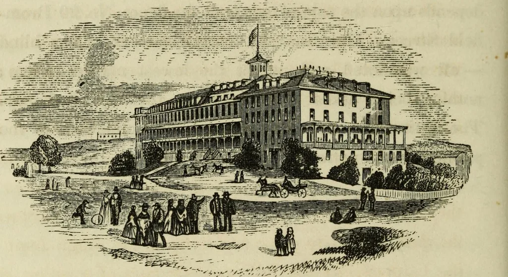 An illustration from Sights in Boston and suburbs, or, Guide to the stranger, 1856, leaf 203