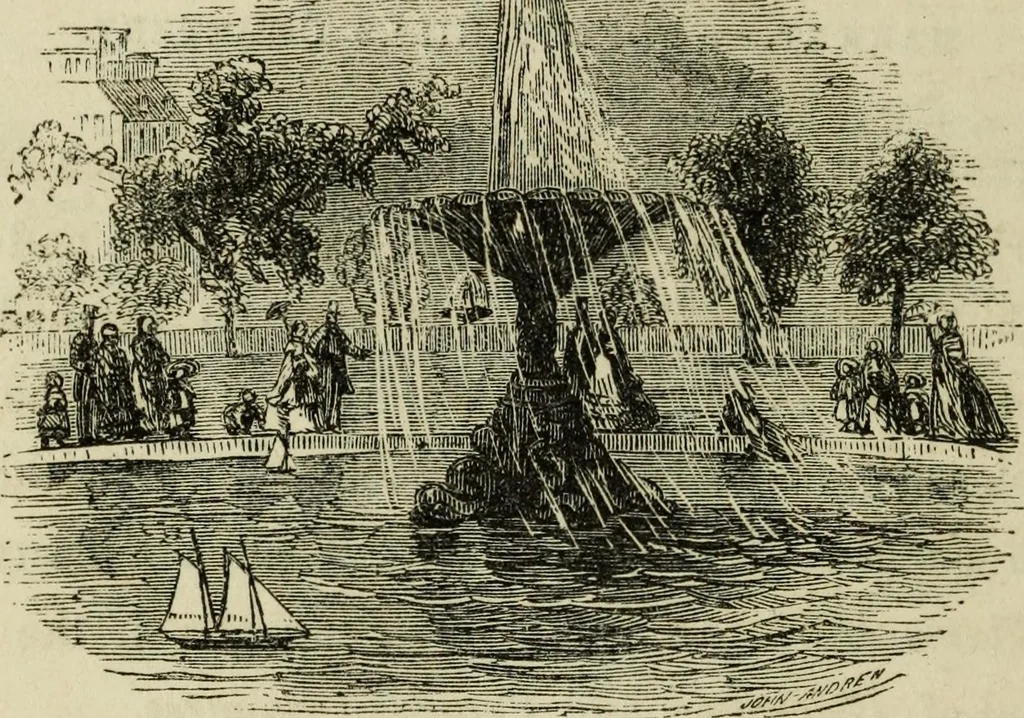 An illustration from Sights in Boston and suburbs, or, Guide to the stranger, 1856, leaf 225
