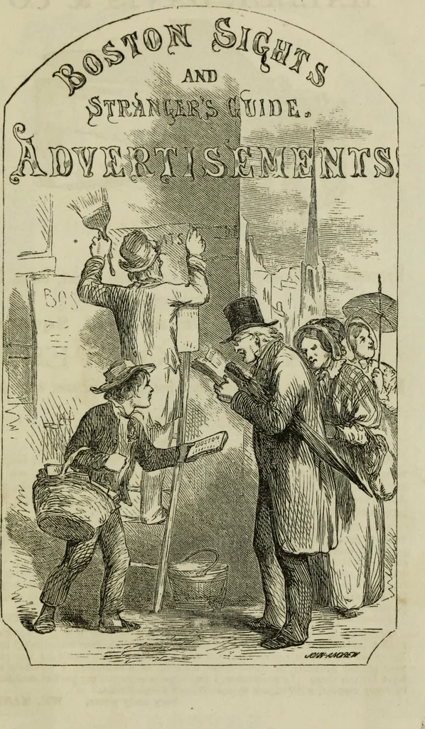 An illustration from Sights in Boston and suburbs, or, Guide to the stranger, 1856, leaf 252