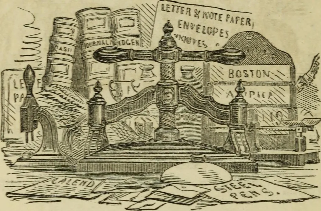 An illustration from Sights in Boston and suburbs, or, Guide to the stranger, 1856, leaf 283