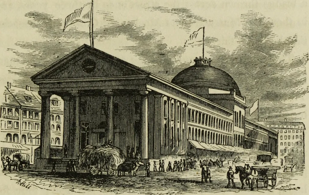 An illustration from Sights in Boston and suburbs, or, Guide to the stranger, 1856, leaf 32