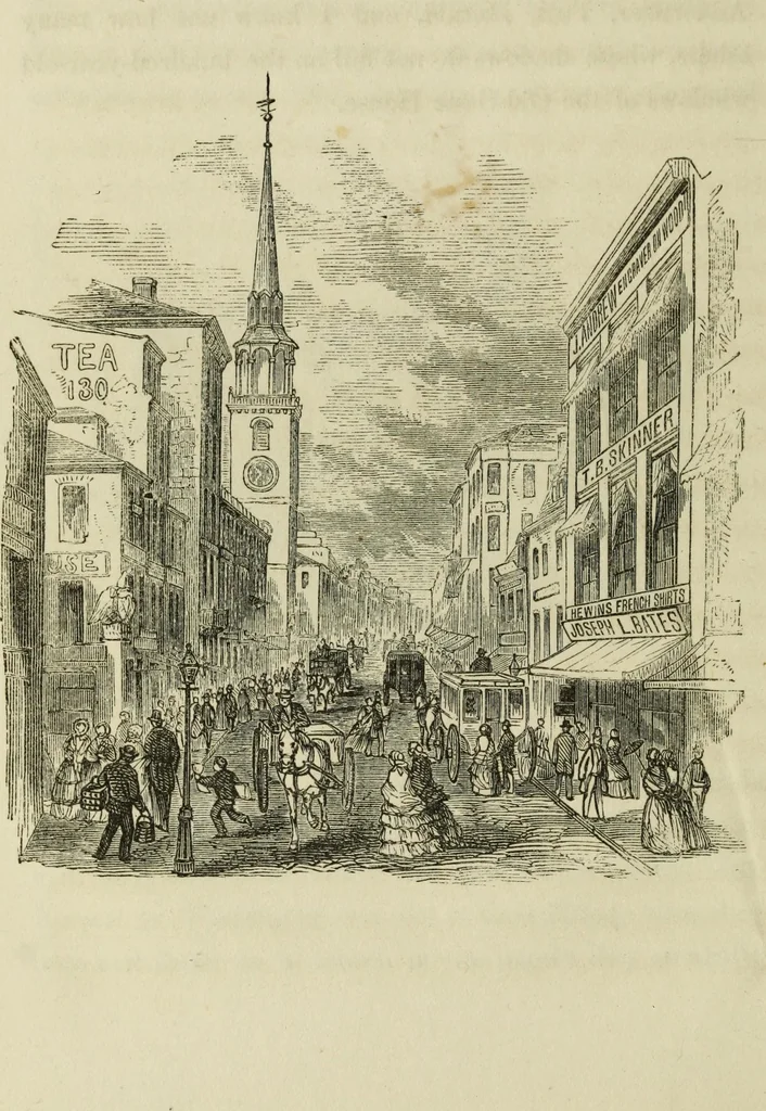 An illustration from Sights in Boston and suburbs, or, Guide to the stranger, 1856, leaf 43