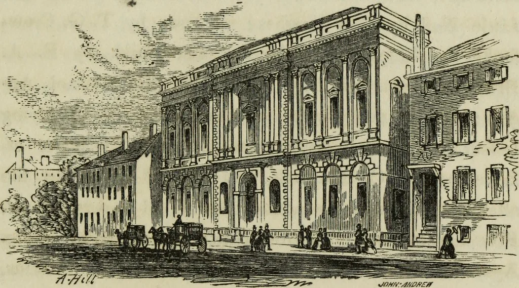 An illustration from Sights in Boston and suburbs, or, Guide to the stranger, 1856, leaf 62