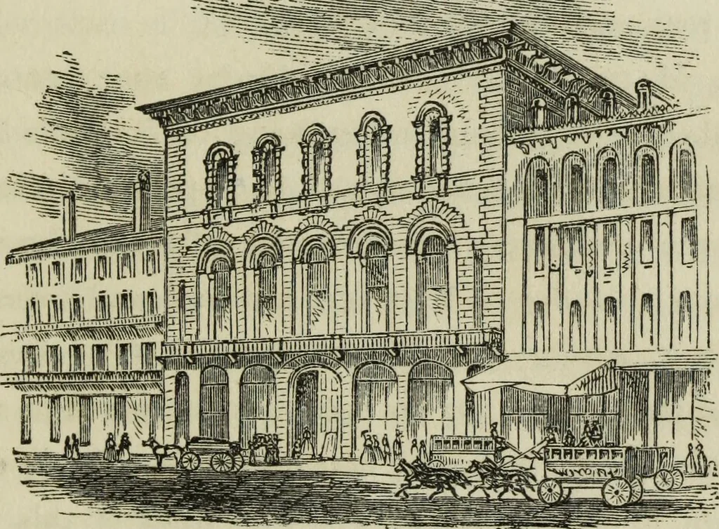 An illustration from Sights in Boston and suburbs, or, Guide to the stranger, 1856, leaf 68