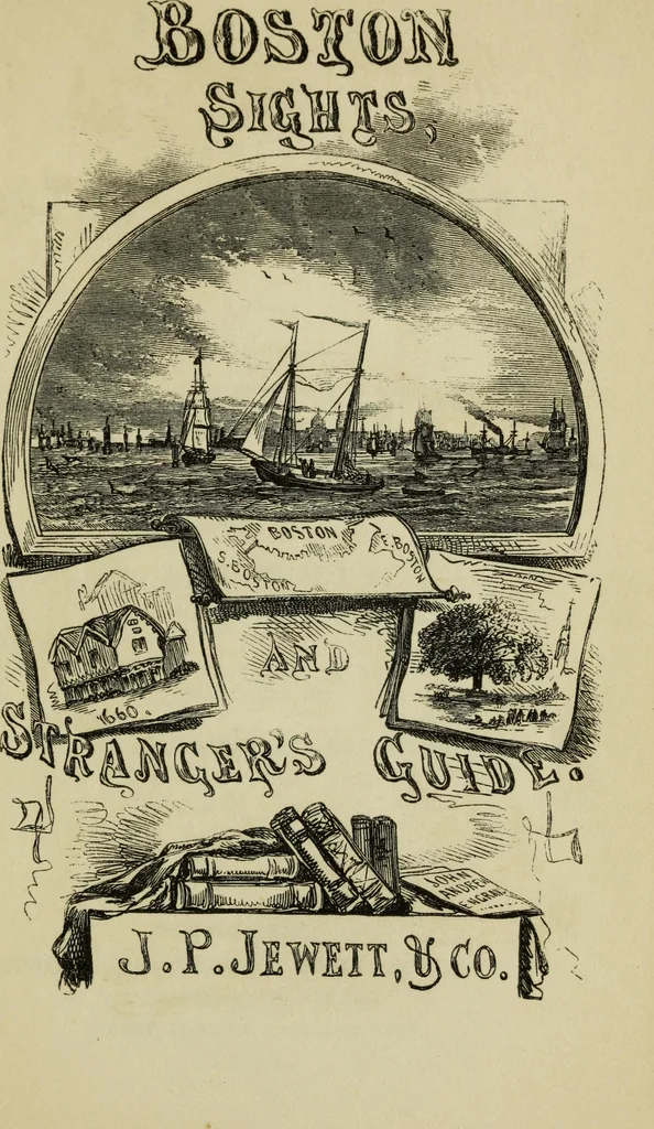 An illustration from Sights in Boston and suburbs, or, Guide to the stranger, 1856, leaf 8