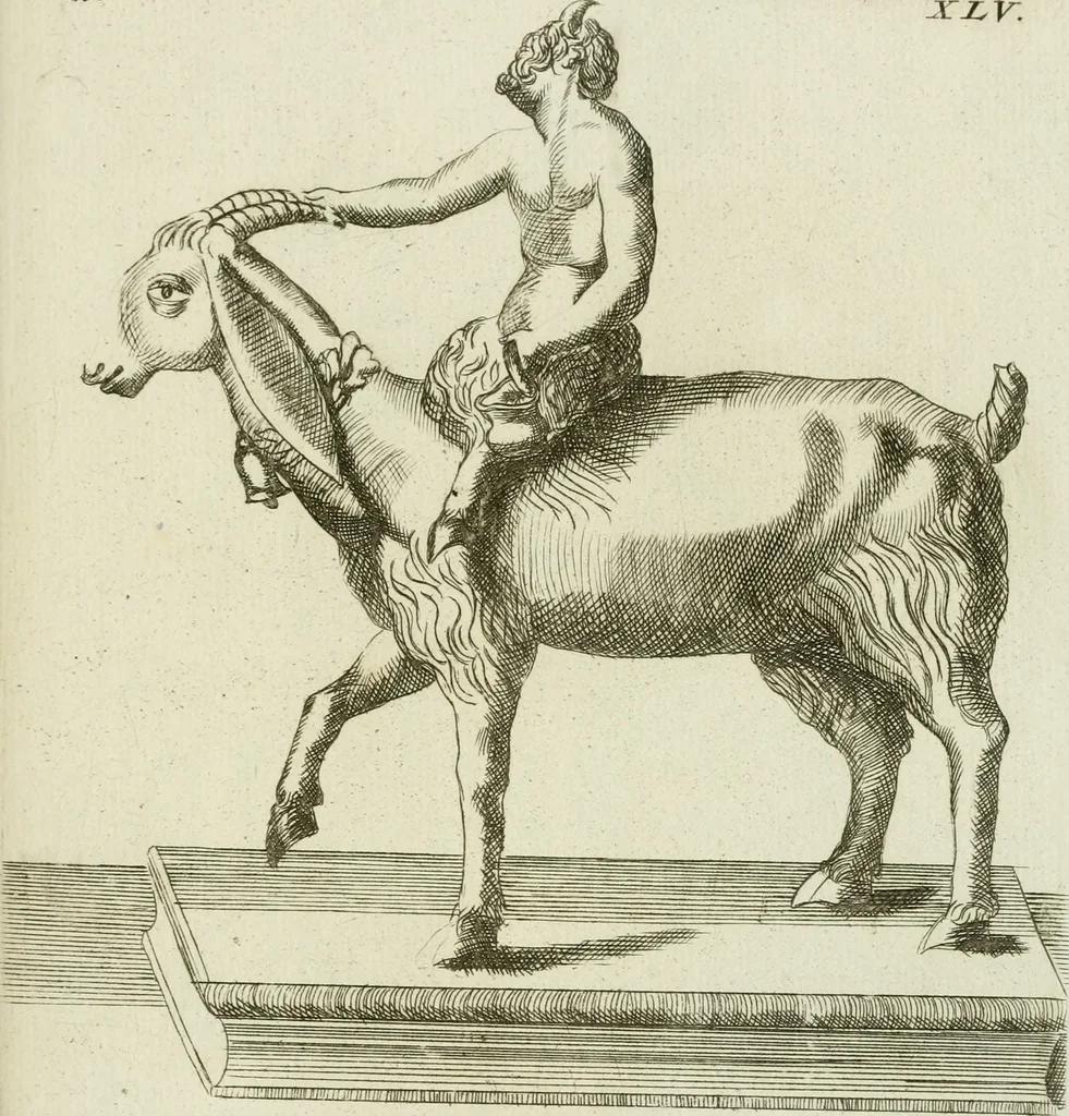 An illustration from Signa antiqua e museo Jacobi de Wilde : veterum poetarum carminibus illustrata et per Mariam filiam aeri inscripta, 1700, leaf 114
