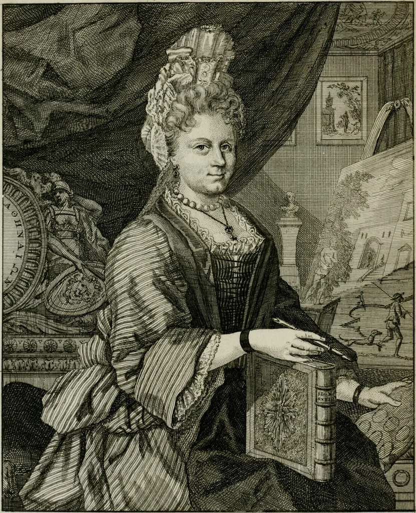 An illustration from Signa antiqua e museo Jacobi de Wilde : veterum poetarum carminibus illustrata et per Mariam filiam aeri inscripta, 1700, leaf 15