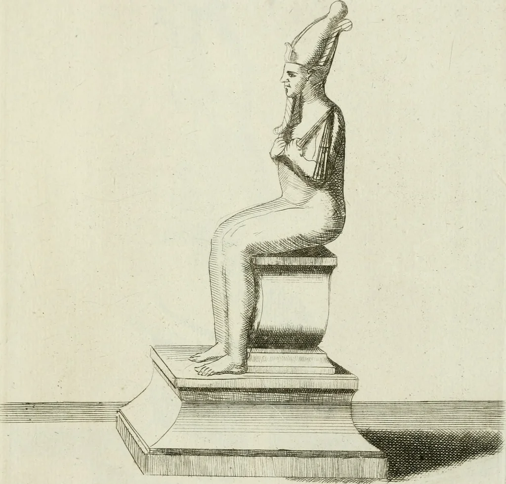 An illustration from Signa antiqua e museo Jacobi de Wilde : veterum poetarum carminibus illustrata et per Mariam filiam aeri inscripta, 1700, leaf 32