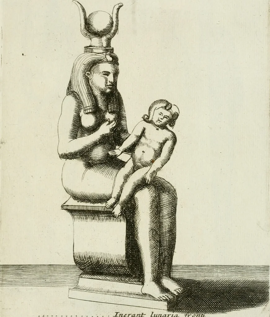 An illustration from Signa antiqua e museo Jacobi de Wilde : veterum poetarum carminibus illustrata et per Mariam filiam aeri inscripta, 1700, leaf 40