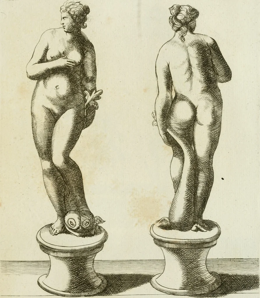 An illustration from Signa antiqua e museo Jacobi de Wilde : veterum poetarum carminibus illustrata et per Mariam filiam aeri inscripta, 1700, leaf 70